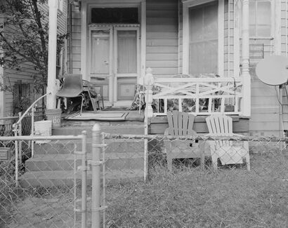 The Man Who Stands on the Corner - a Photographic Art Artowrk by Lucas Vanderborght